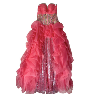 Disney Pink Sequin Princess Dress Size 8